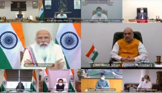 Not Curfew Imposed Tripura, but PM Modi Picks Himanta Biswa Sarma's Micro Containment Zone Model for Assam instead of Total Lockdown : Asked State Govts to Prepare Trained Man-Power along with Temporary Hospitals 